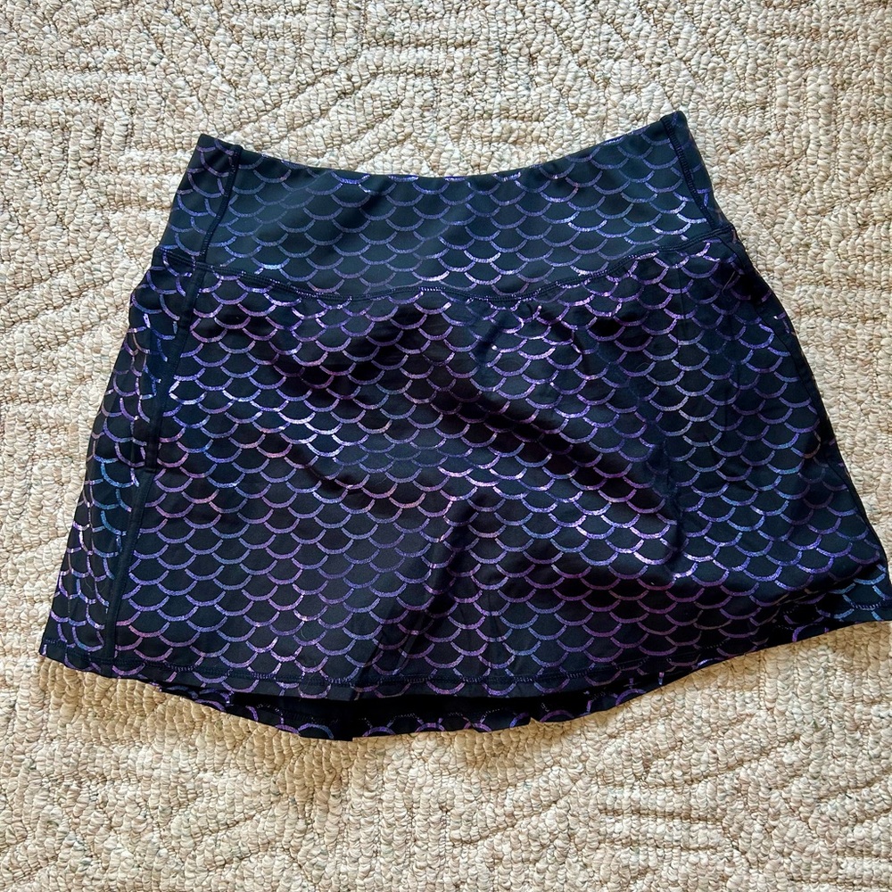 Mermaid Dragon athletic skort